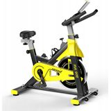 Hometrainer - Spinningfiets - meganische weerstand - geel