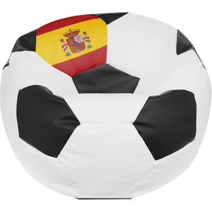 Voetbal zitzak - EURO 2024 - maat L - Ø 90 cm - Spanje
