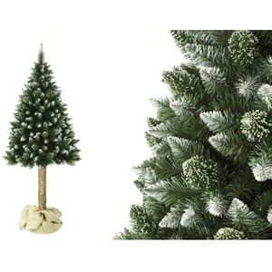 Kunstkerstboom - 220 cm - met stam - modulair