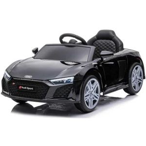 Audi R8 Sport - Elektrische kinderauto - accu auto - tot 6 km/u - zwart