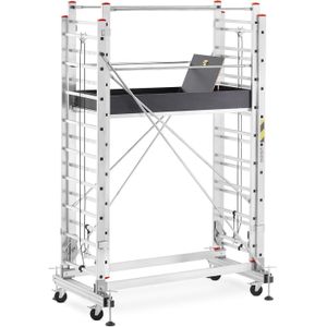 Rolsteiger - uitschuifbare steiger - aluminium - 336 cm