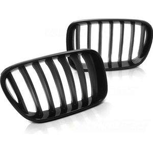 Grill BMW X3 F25 10-07 14 GLANZEND ZWART MAT