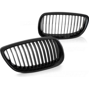 Grill BMW E92 / E93 07-10 C/C GLANZEND ZWART