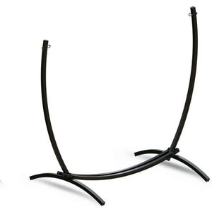 Hangmat & hangstoel standaard - 2in1 opvouwbaar – zwart frame