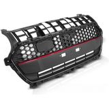 Grill Suzuki Swift VI - vanaf 2017 - zwart rood - sport style