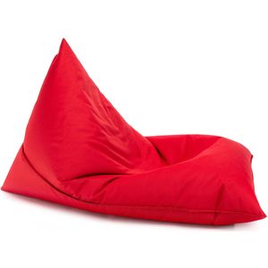 Zitzak kind - LAZY - S - 130x80x88 cm - polyester - rood