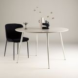 Nohr Ronde Eettafel 'Quennel' 120cm, kleur Beige