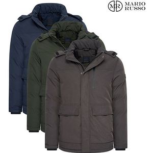 Mario Russo - Parka Arctic - Jas - Winterjas  - XL Antraciet