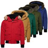 Superdry - Everest Bomber Jacket voor heren - Diverse kleuren - Winterjas - L  - Surplus Goods Olive