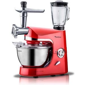 TurboTronic - Keukenmachine TT-007 - Verkrijgbaar in 3 kleuren - Rood