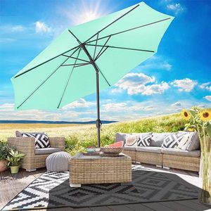 Chimb - Kantelbare Parasol - Ø 270 cm - 7 kleuren - Groen