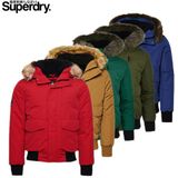 Superdry - Everest Bomber Jacket voor heren - Diverse kleuren - Winterjas - XL  - Camel