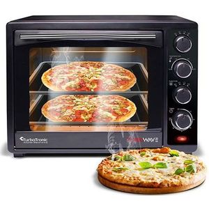 TurboTronic EV45 Vrijstaande Oven - 45L - Zwart