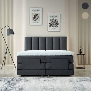Dreamhouse Oscar - Ultiem Comfort met Elektrisch Verstelbaar Systeem - 180x220 cm (levertijd 8 weken)  - Beige