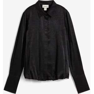 Satijnen blouse in een viscosemix