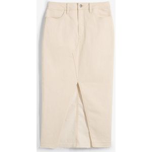 Midi spijkerrok met split