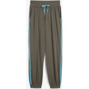 Joggingbroek van katoen, cropped