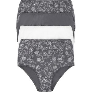Tailleslip met aangenaam katoen (set van 4)