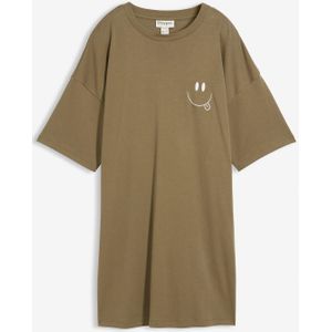 Oversized longshirt van biologisch katoen