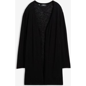 Lang vest, wordt open gedragen