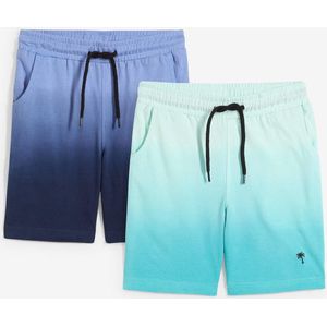 Sweat bermuda van katoen (set van 2)