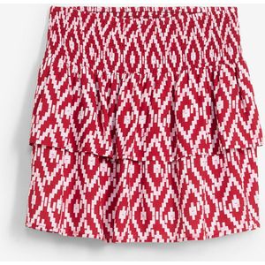 Minirok van soepele viscose