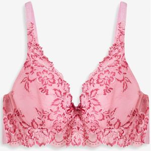 Push up beha met beugel en uitneembare vulling