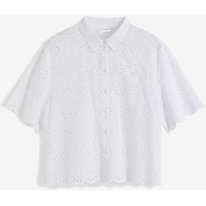 Blouse - Katoen - Korte Mouw