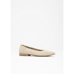 Leren ballerina's
