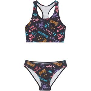 Meisjes bikini met gerecycled polyamide (2-dlg. set)