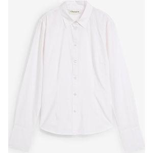 Overhemdblouse met zijde