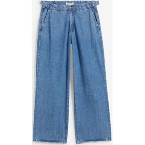 Straight stretch jeans mid waist