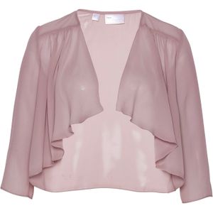 Chiffon bolero met gerecycled polyester