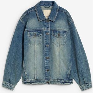 Spijkerjas, oversized