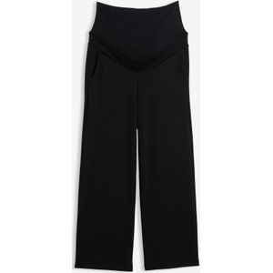 Zwangerschapsbroek van comfortabel Punto di Roma, wijde pijpen