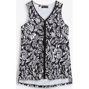 Top met print