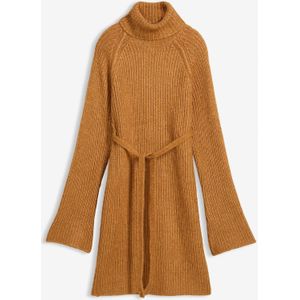 Gebreide jurk met col