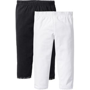 Capri legging met biologisch katoen (set van 2)