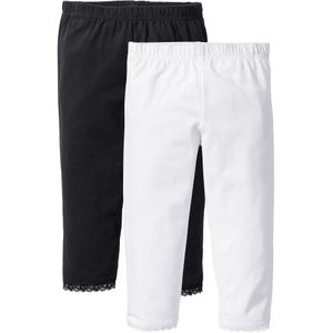 Capri legging met biologisch katoen (set van 2)