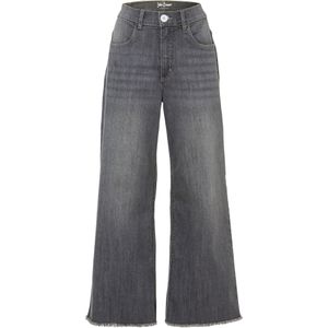 Comfort stretch 7/8 jeans, wide fit