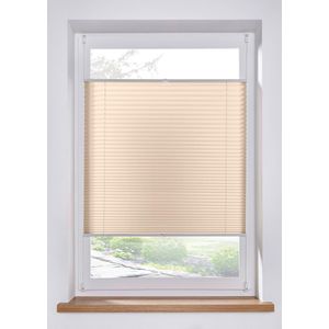 Plisségordijn, ophangen zonder boren