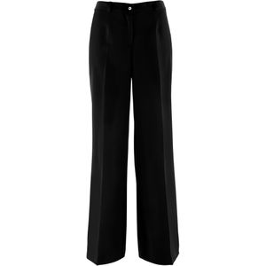 Stretch broek met comfortband, flared