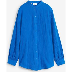 Blouse - Lange Mousseline - Katoen - Oversized
