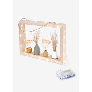 LED ornament met grassen