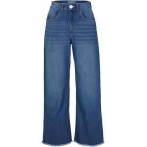 Comfort stretch 7/8 jeans, wide fit