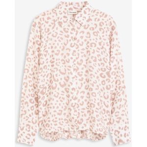 Viscose blouse met vleermuismouwen