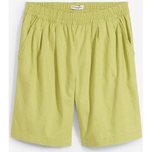 Bermuda van een linnen-katoenmix