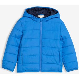 Gewatteerde jas met capuchon