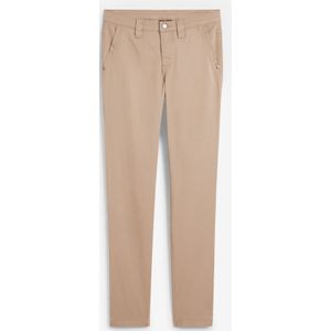 Essential 4-pocket twill broek, slim fit