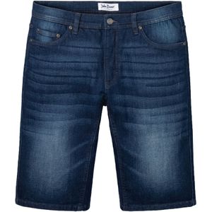 Stretch jeans bermuda met verstevigd kruis, regular fit